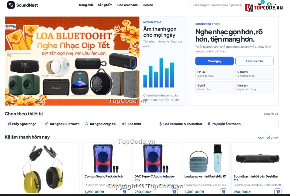 web nhạc,web bán nhạc,bán web